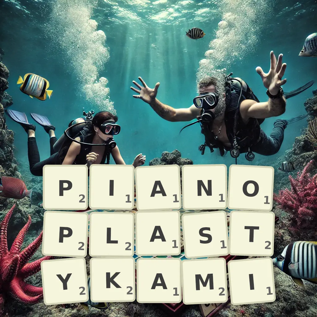 Słowa z liter PIANOPLASTYKAMI