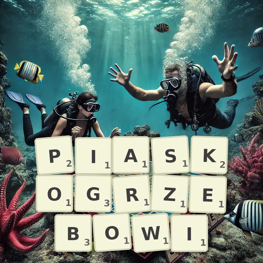Lista słów z liter PIASKOGRZEBOWI Słowa z liter PIASKOGRZEBOWI