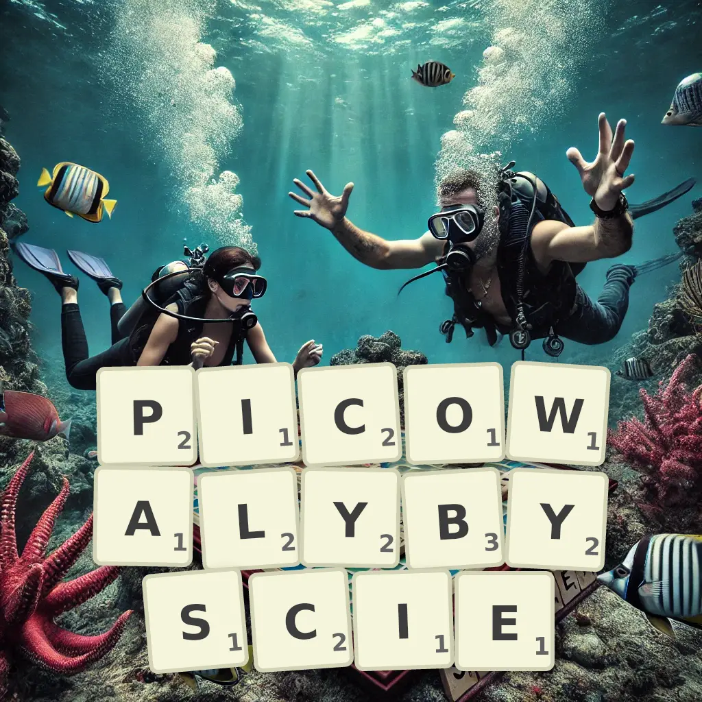 Słowa z liter PICOWAŁYBYŚCIE