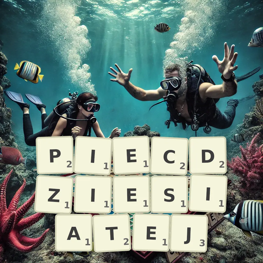 Słowa z liter PIĘĆDZIESIĄTEJ