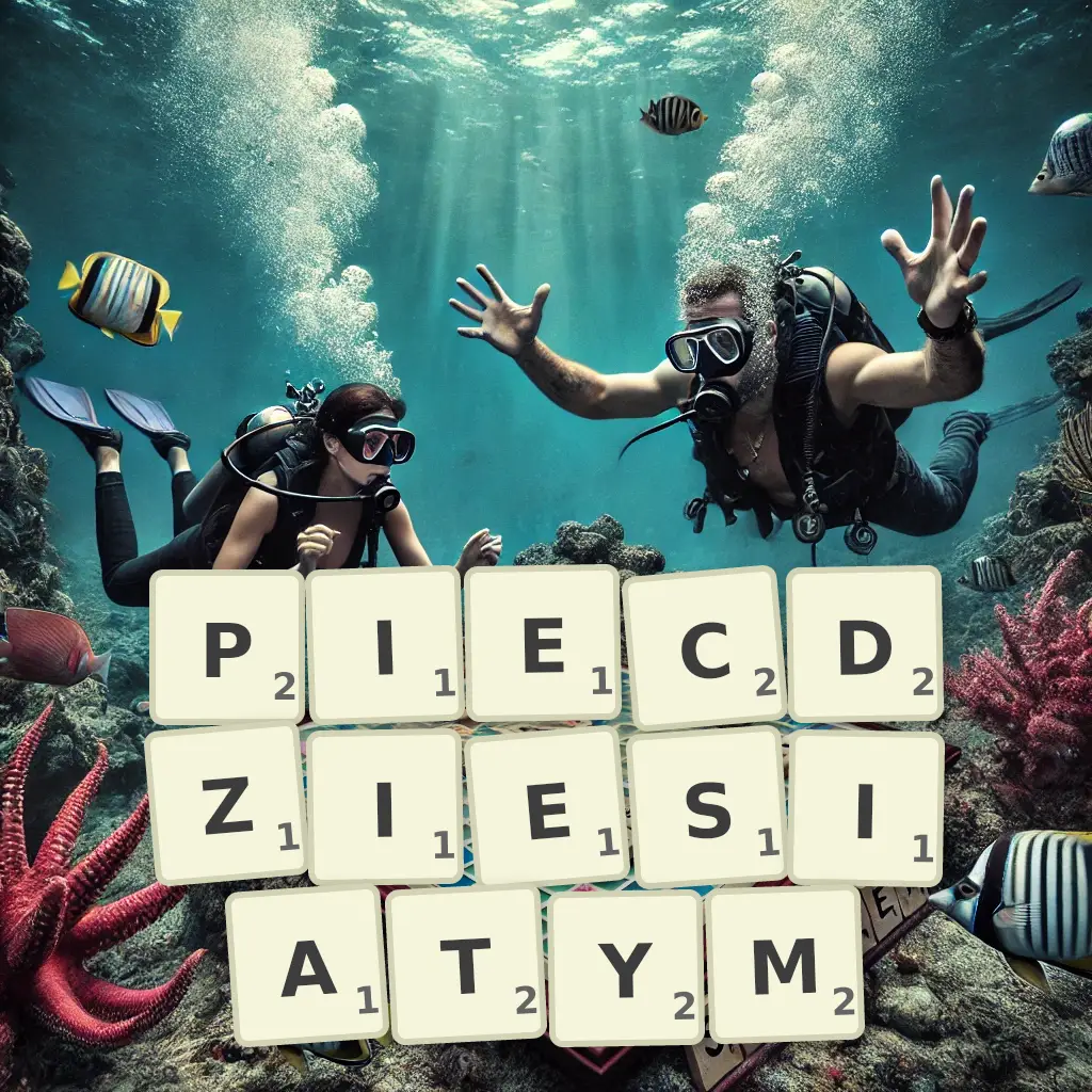 Słowa z liter PIĘĆDZIESIĄTYM