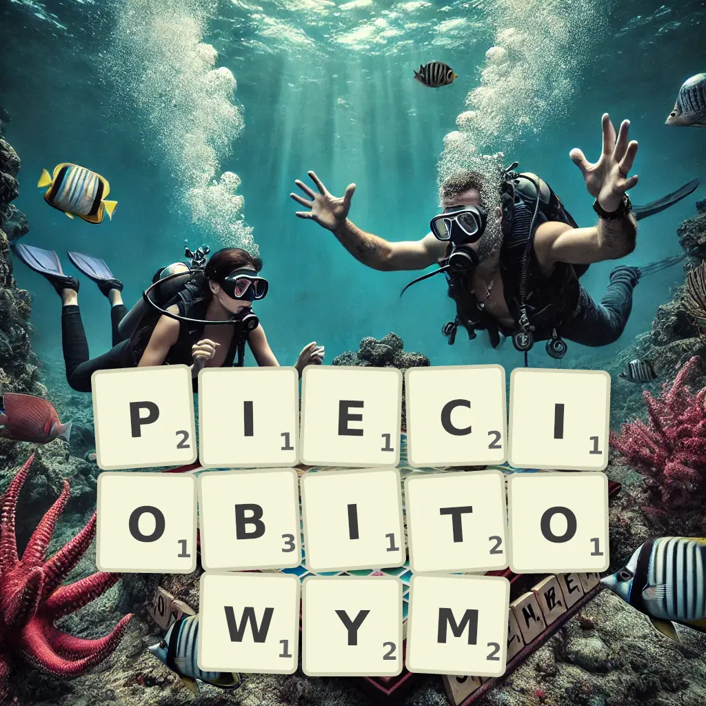 Słowa z liter PIĘCIOBITOWYM