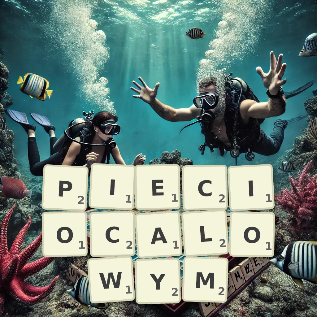 Słowa z liter PIĘCIOCALOWYM