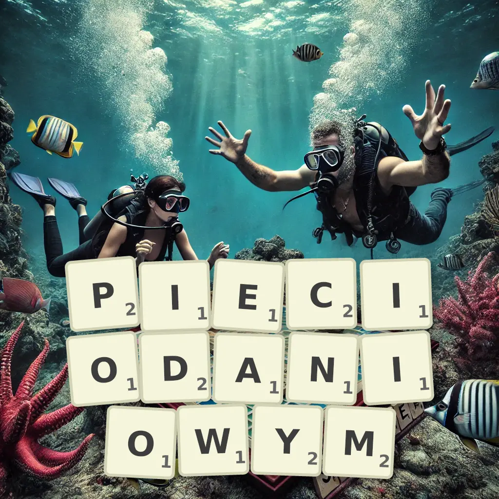 Słowa z liter PIĘCIODANIOWYM