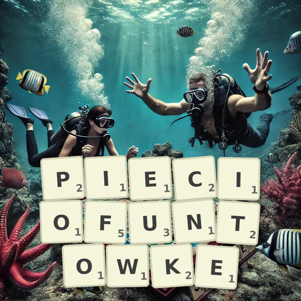 Słowa z liter PIĘCIOFUNTÓWKĘ