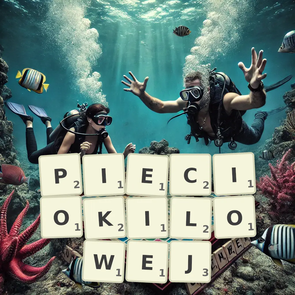 Słowa z liter PIĘCIOKILOWEJ