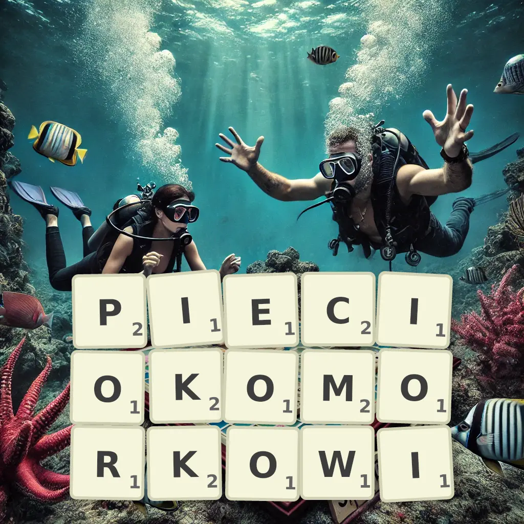 Słowa z liter PIĘCIOKOMÓRKOWI
