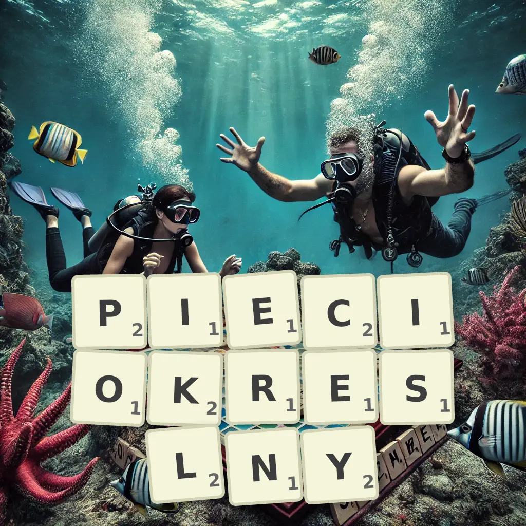 Słowa z liter PIĘCIOKREŚLNY