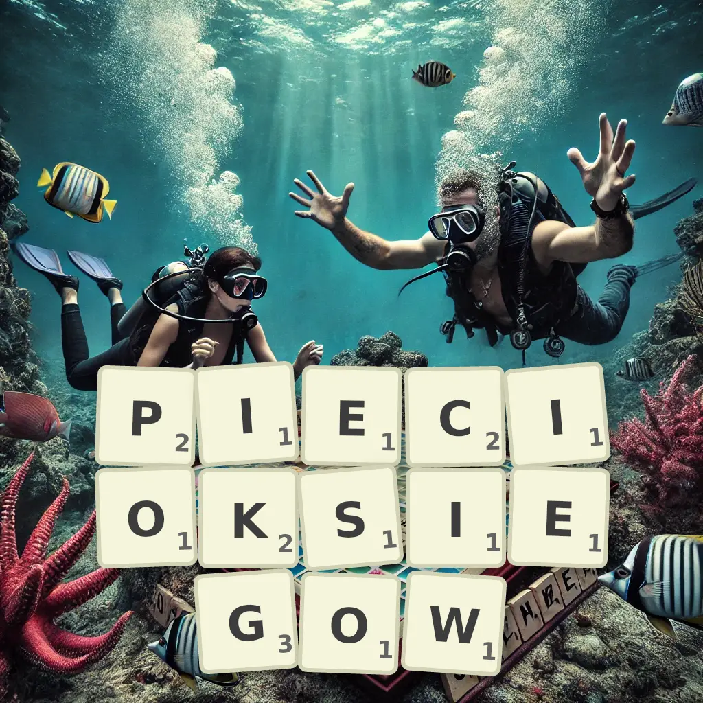 Słowa z liter PIĘCIOKSIĘGÓW