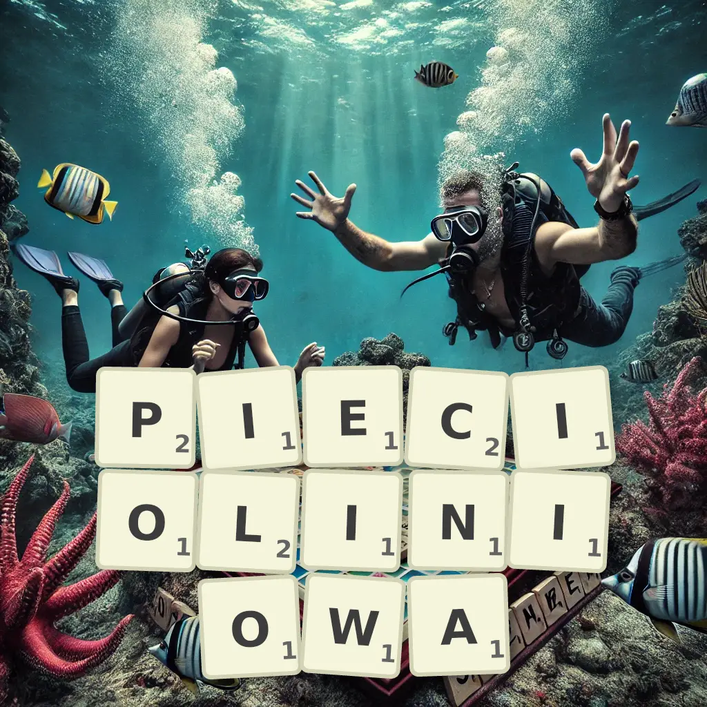 Słowa z liter PIĘCIOLINIOWĄ