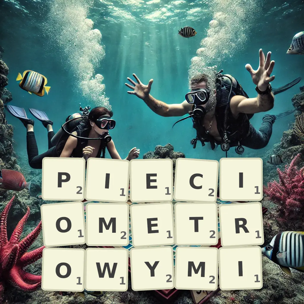 Słowa z liter PIĘCIOMETROWYMI
