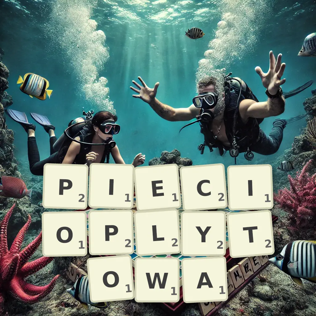 Słowa z liter PIĘCIOPŁYTOWA