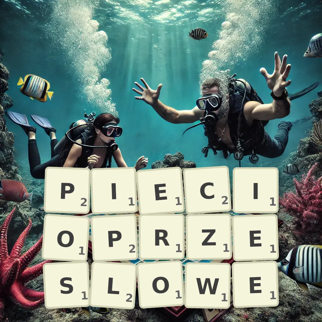 Słowa z liter PIĘCIOPRZĘSŁOWE