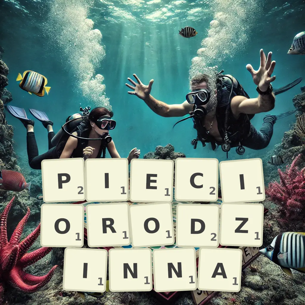 Lista słów z liter PIĘCIORODZINNĄ Słowa z liter PIĘCIORODZINNĄ