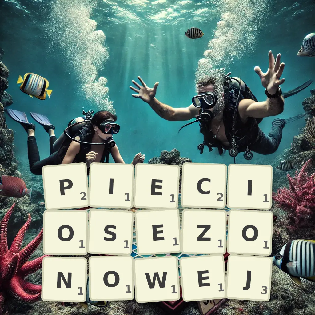 Słowa z liter PIĘCIOSEZONOWEJ
