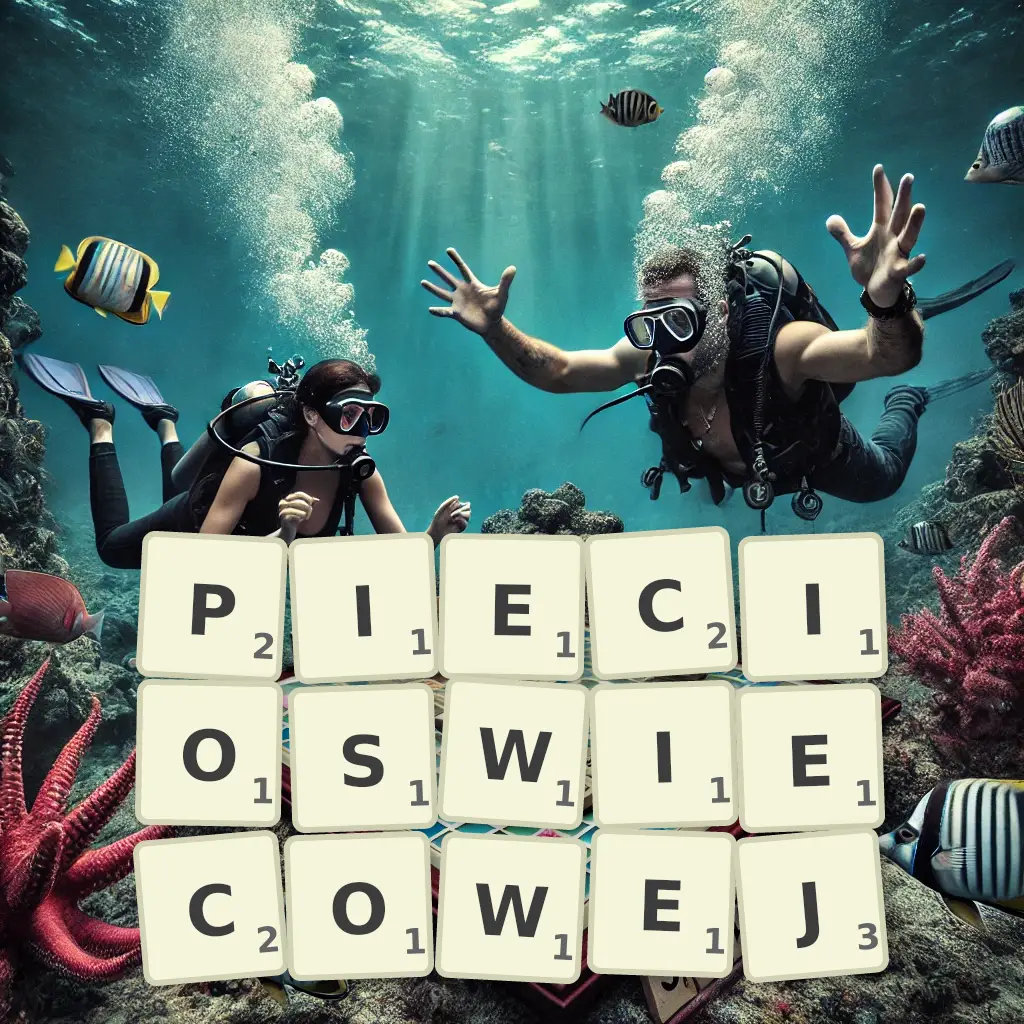 Słowa z liter PIĘCIOŚWIECOWEJ