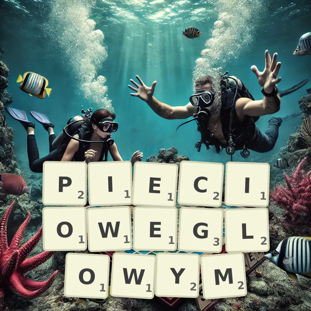 Słowa z liter PIĘCIOWĘGLOWYM
