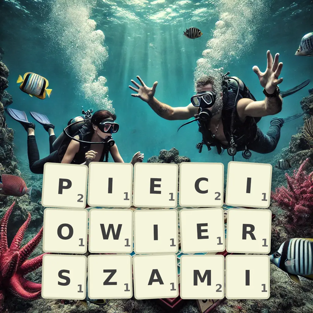Słowa z liter PIĘCIOWIERSZAMI