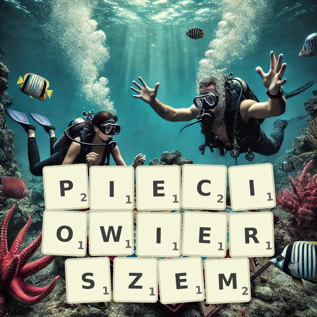 Lista słów z liter PIĘCIOWIERSZEM Słowa z liter PIĘCIOWIERSZEM