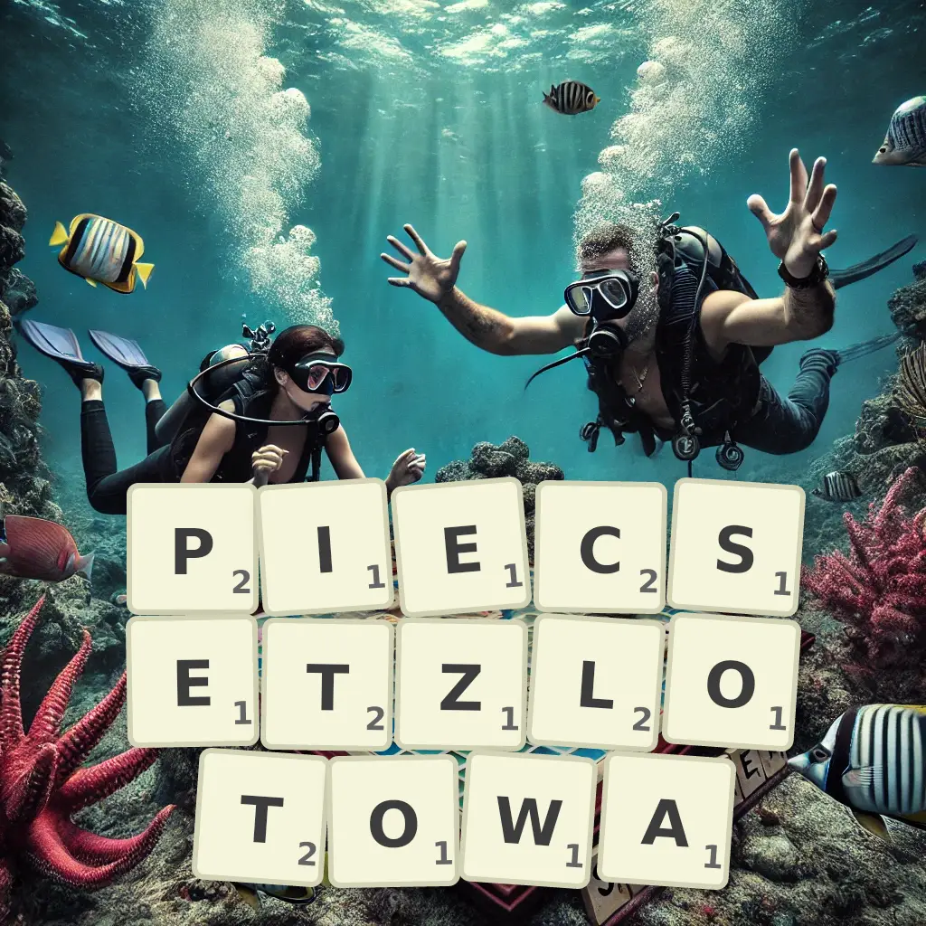 Słowa z liter PIĘĆSETZŁOTOWĄ