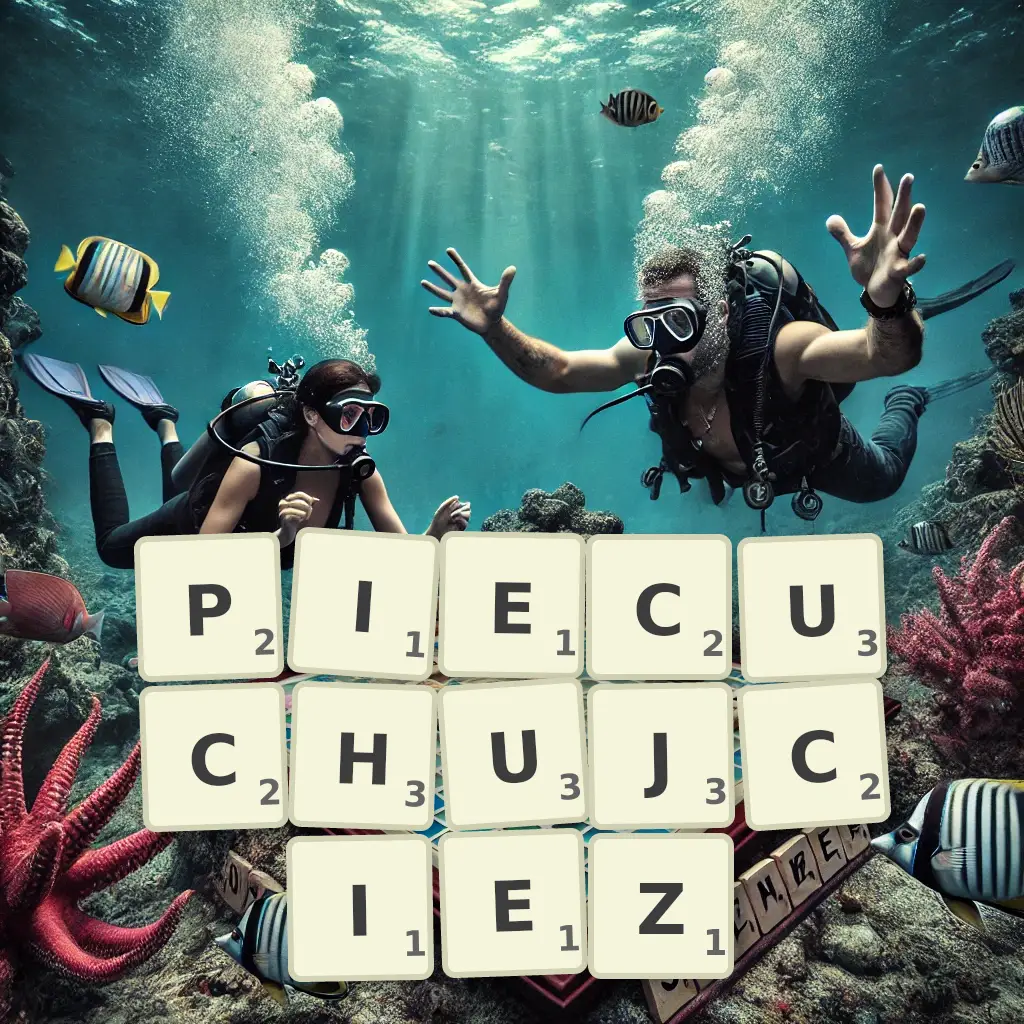 Słowa z liter PIECUCHUJCIEŻ