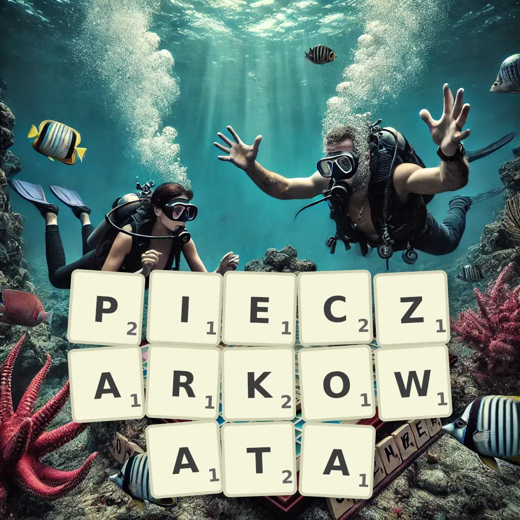 Słowa z liter PIECZARKOWATĄ