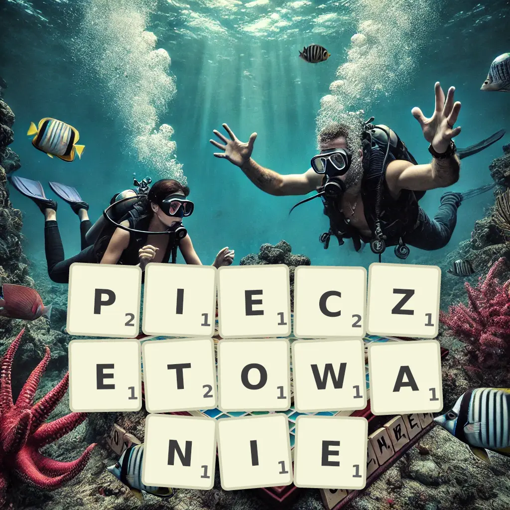 Słowa z liter PIECZĘTOWANIE