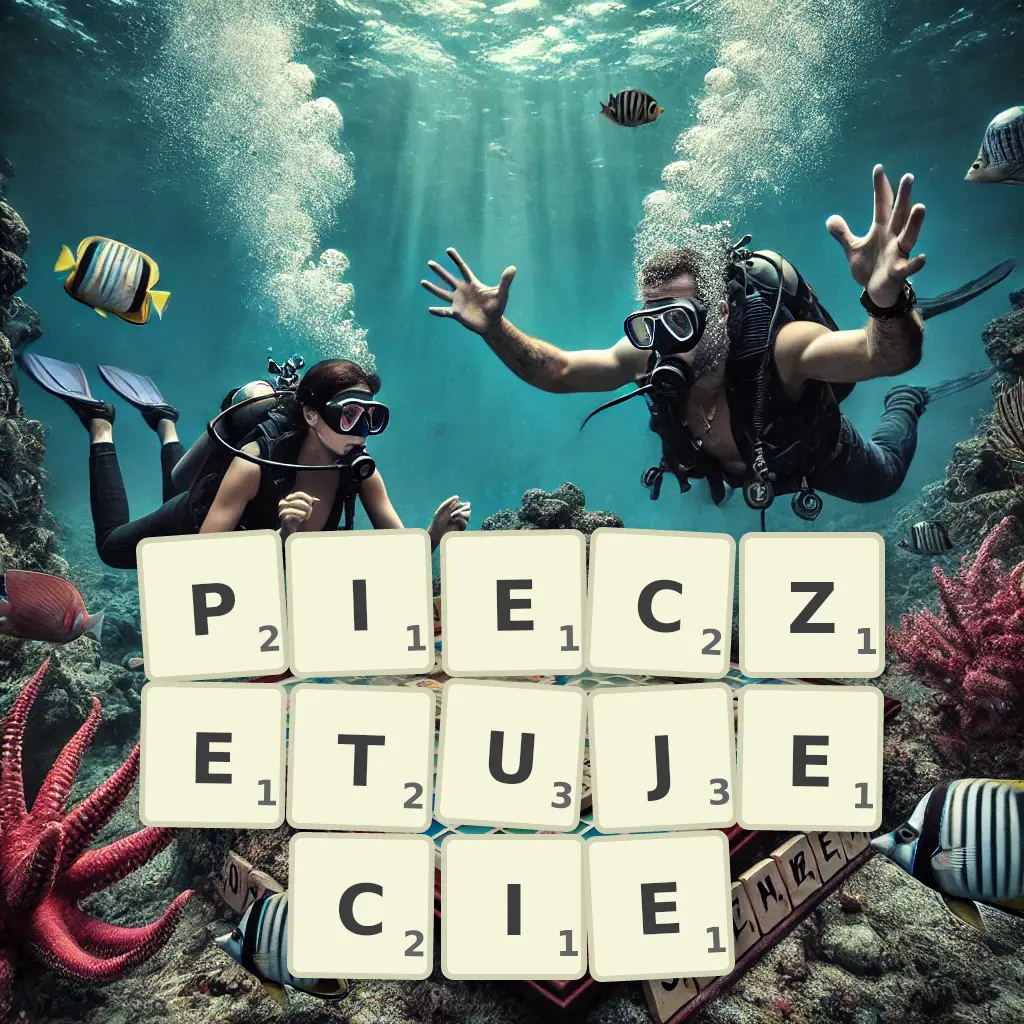 Słowa z liter PIECZĘTUJECIE