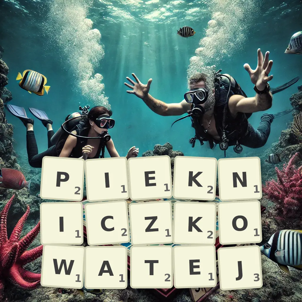 Słowa z liter PIĘKNICZKOWATEJ