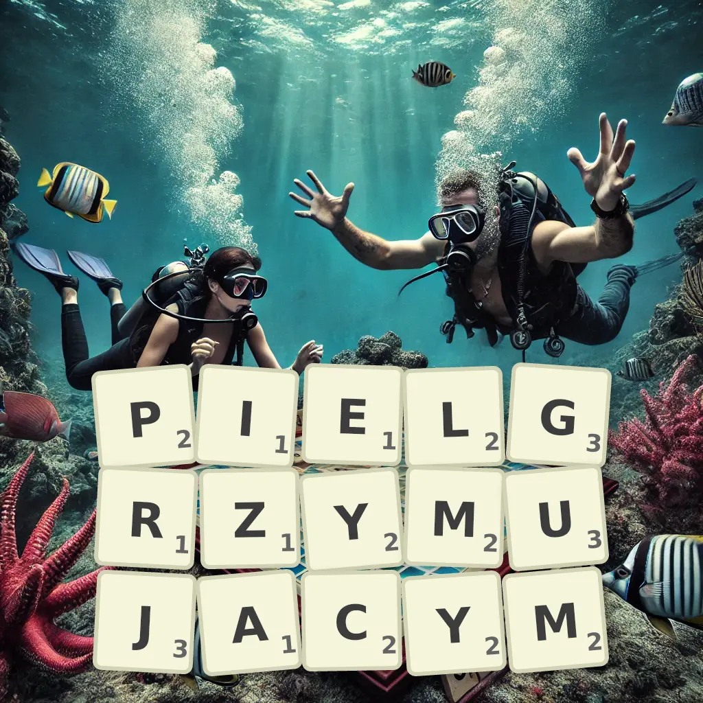 Słowa z liter PIELGRZYMUJĄCYM