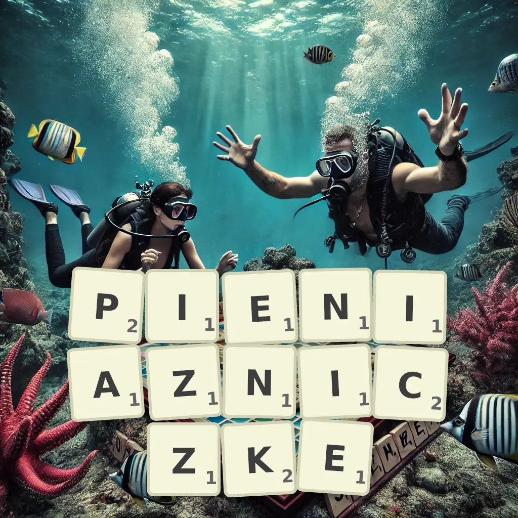 Słowa z liter PIENIĄŻNICZKĘ