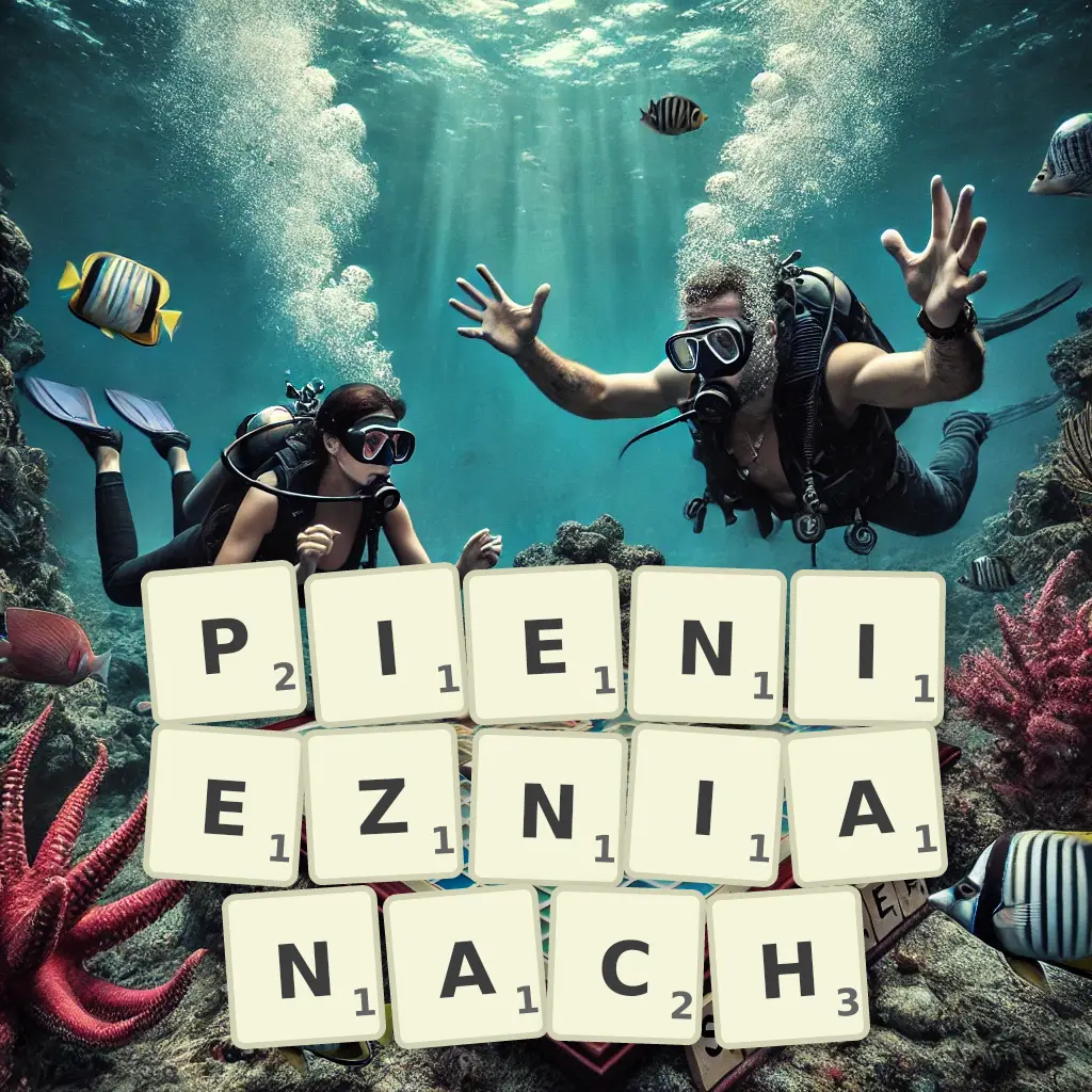 Słowa z liter PIENIĘŻNIANACH