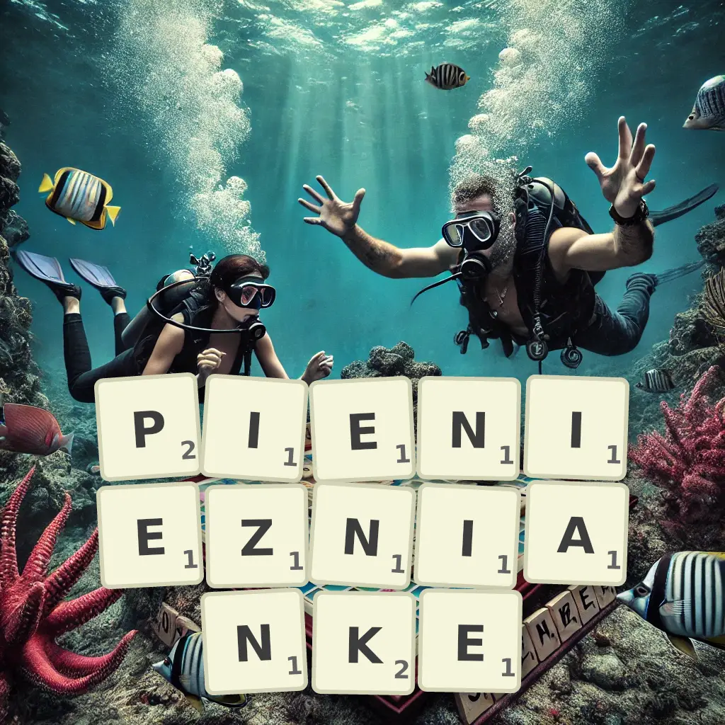 Słowa z liter PIENIĘŻNIANKĘ