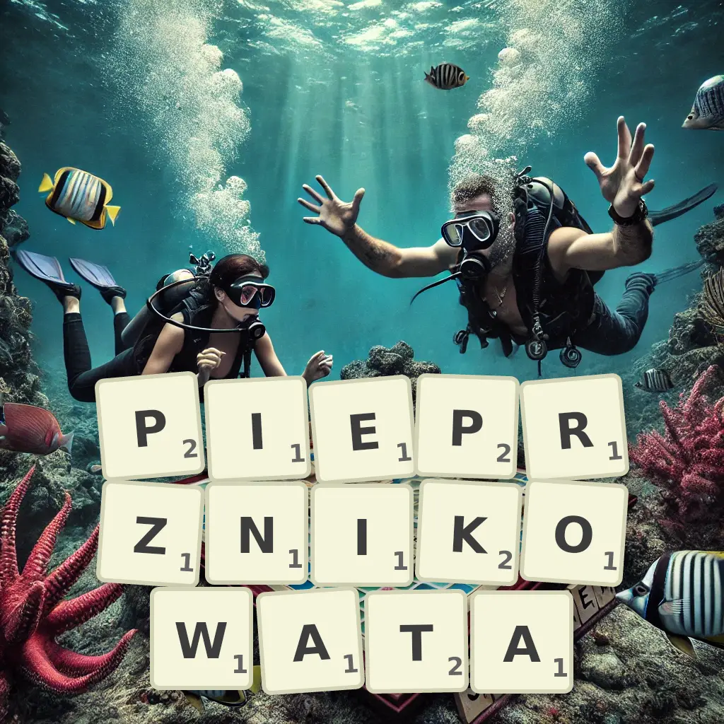 Słowa z liter PIEPRZNIKOWATA