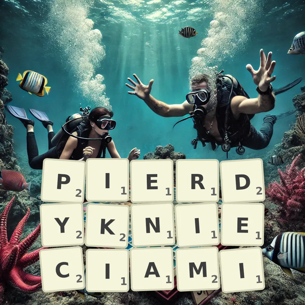 Słowa z liter PIERDYKNIĘCIAMI