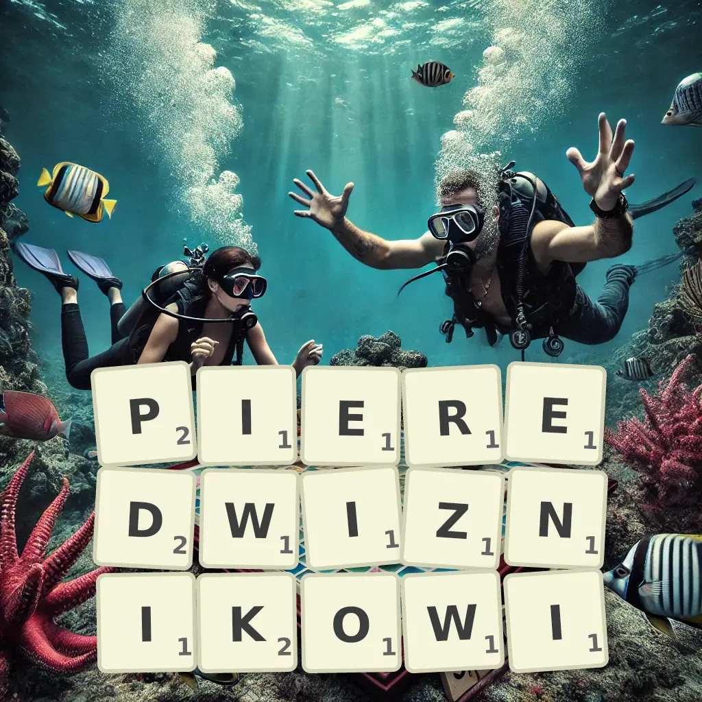 Słowa z liter PIEREDWIŻNIKOWI