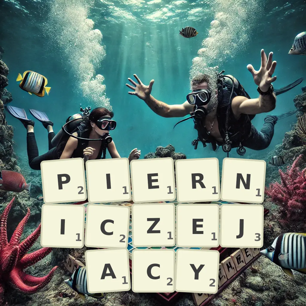 Słowa z liter PIERNICZEJĄCY