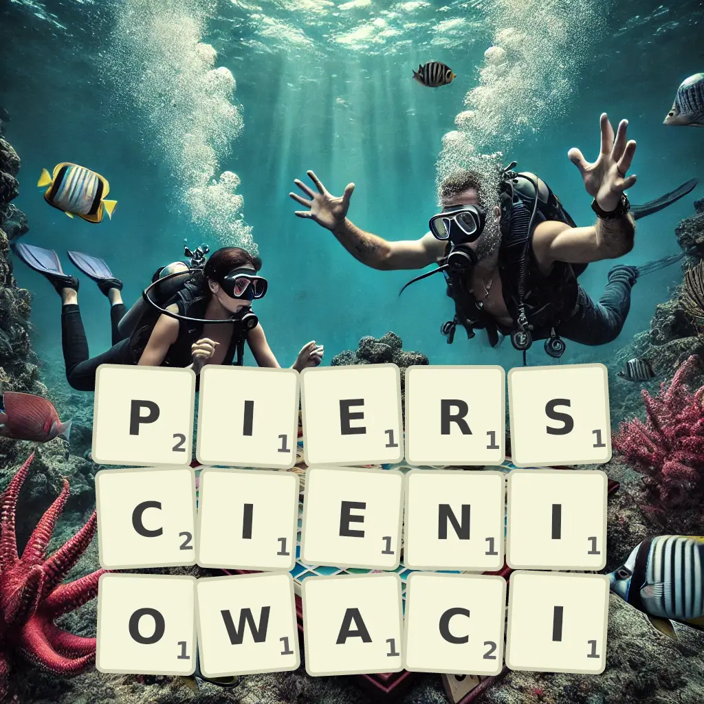 Słowa z liter PIERŚCIENIOWACI