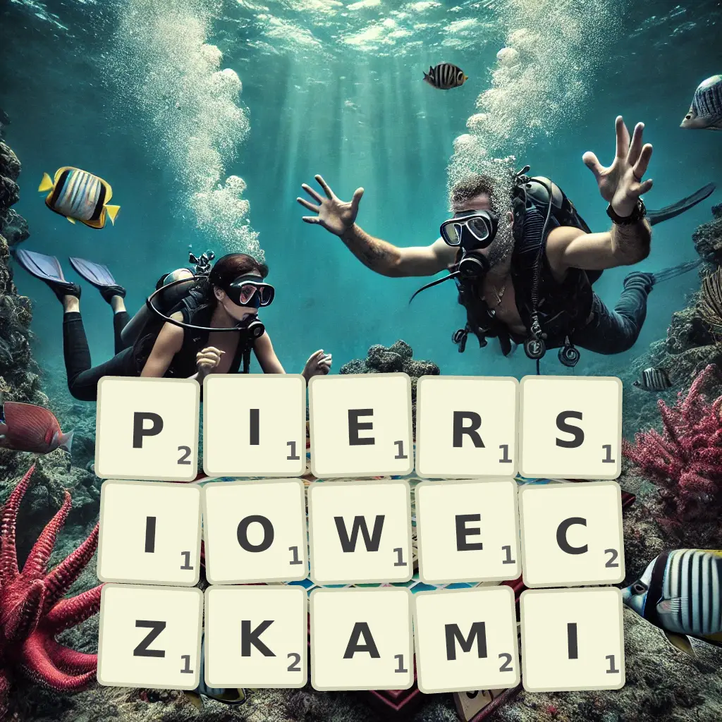 Słowa z liter PIERSIÓWECZKAMI