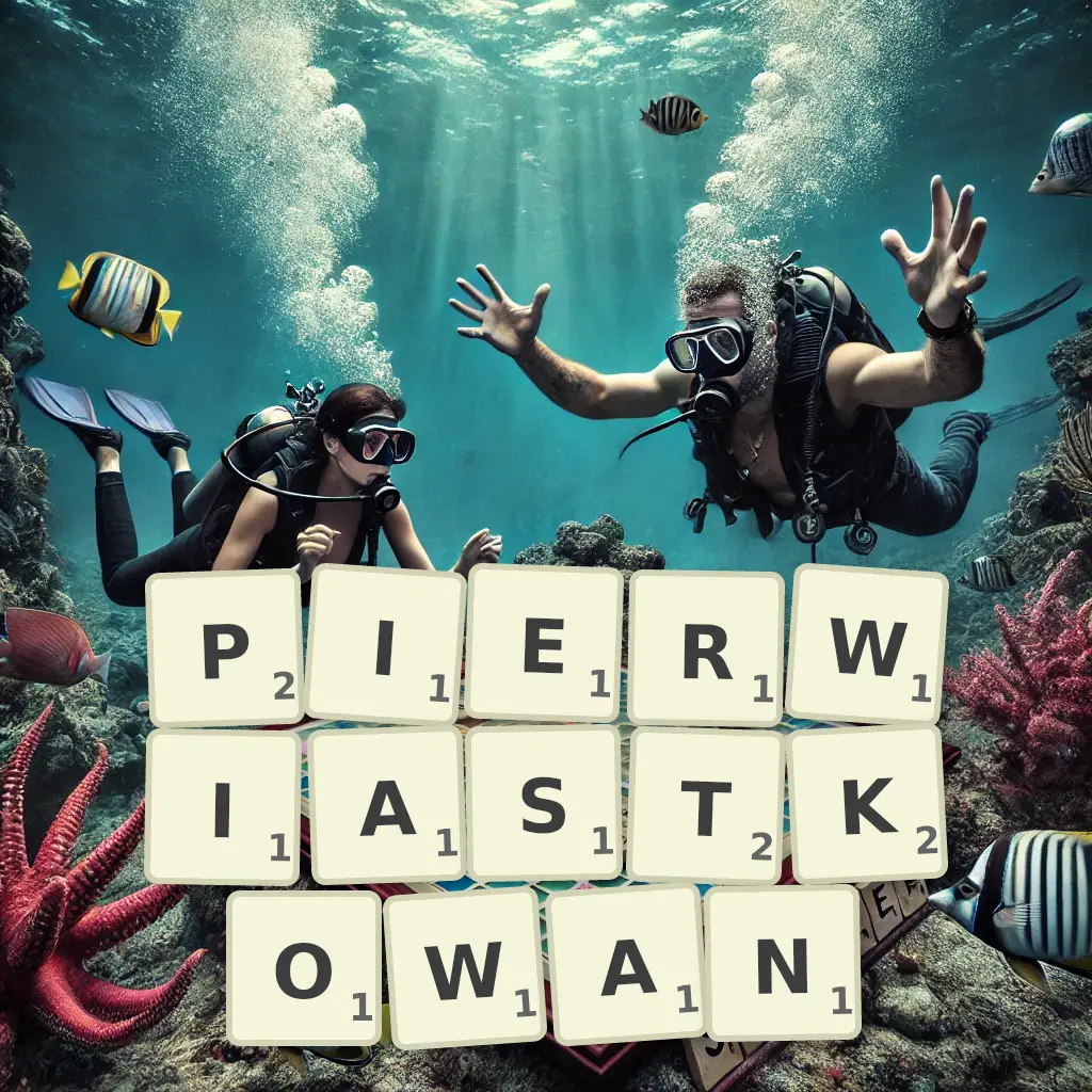 Słowa z liter PIERWIASTKOWAŃ