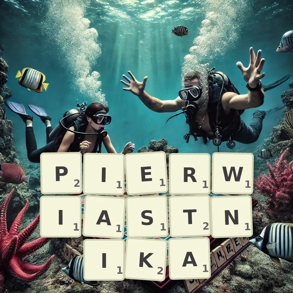 Słowa z liter PIERWIASTNIKA
