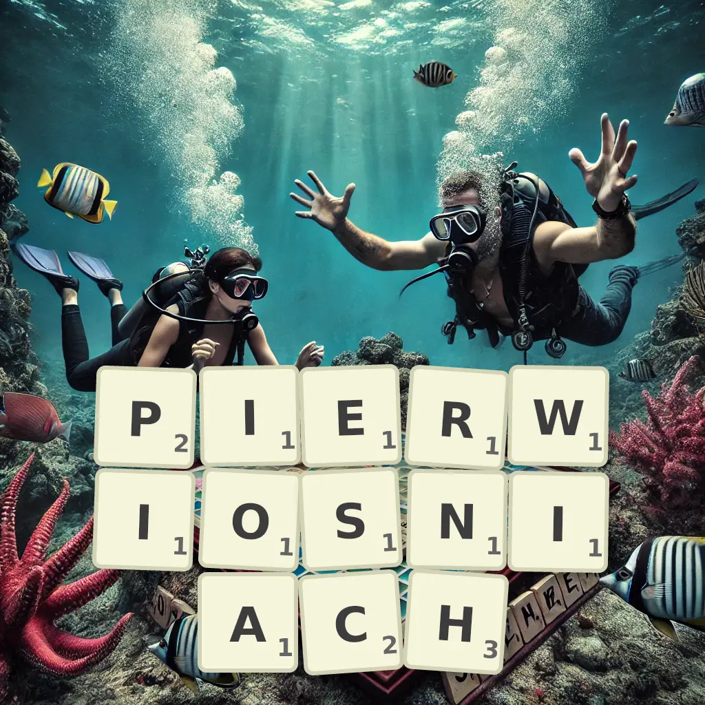 Słowa z liter PIERWIOŚNIACH