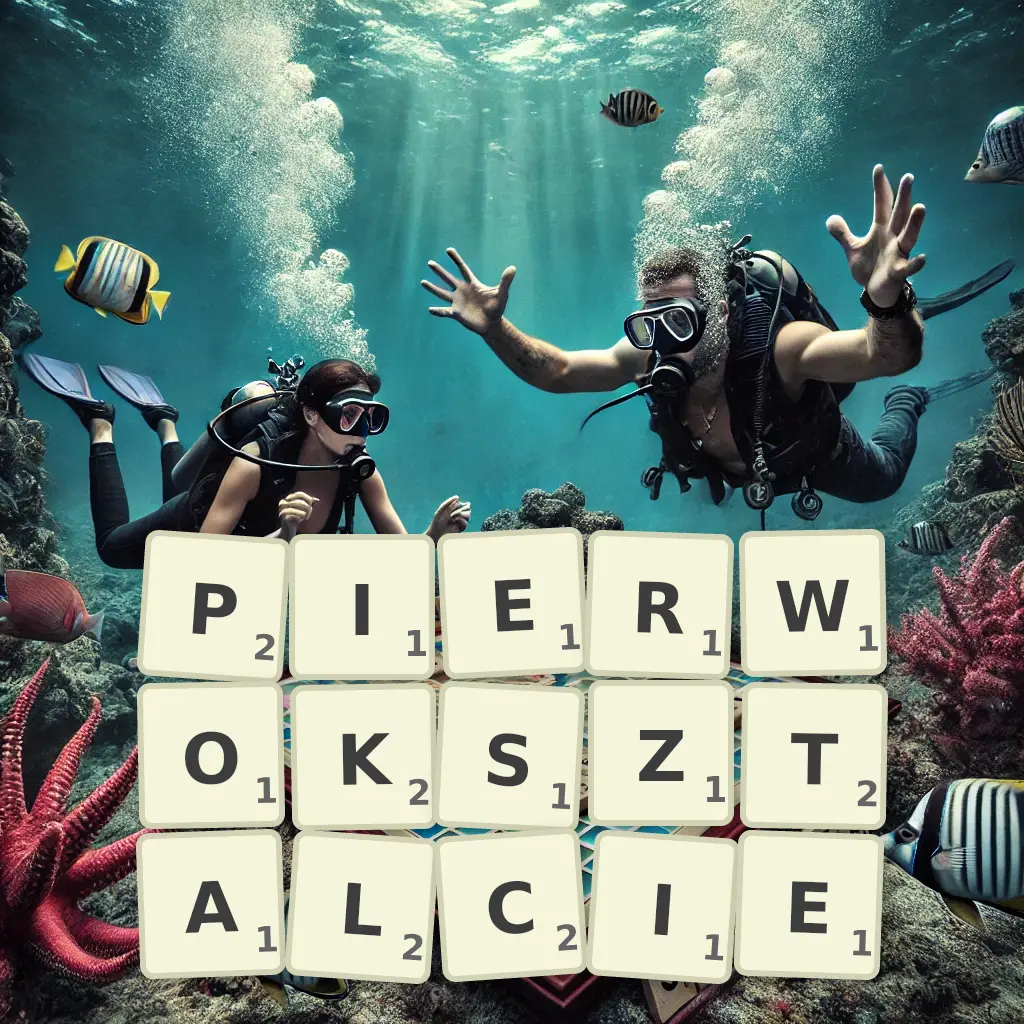 Słowa z liter PIERWOKSZTAŁCIE