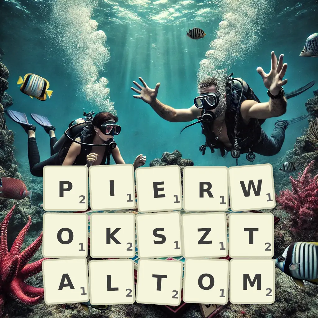 Słowa z liter PIERWOKSZTAŁTOM