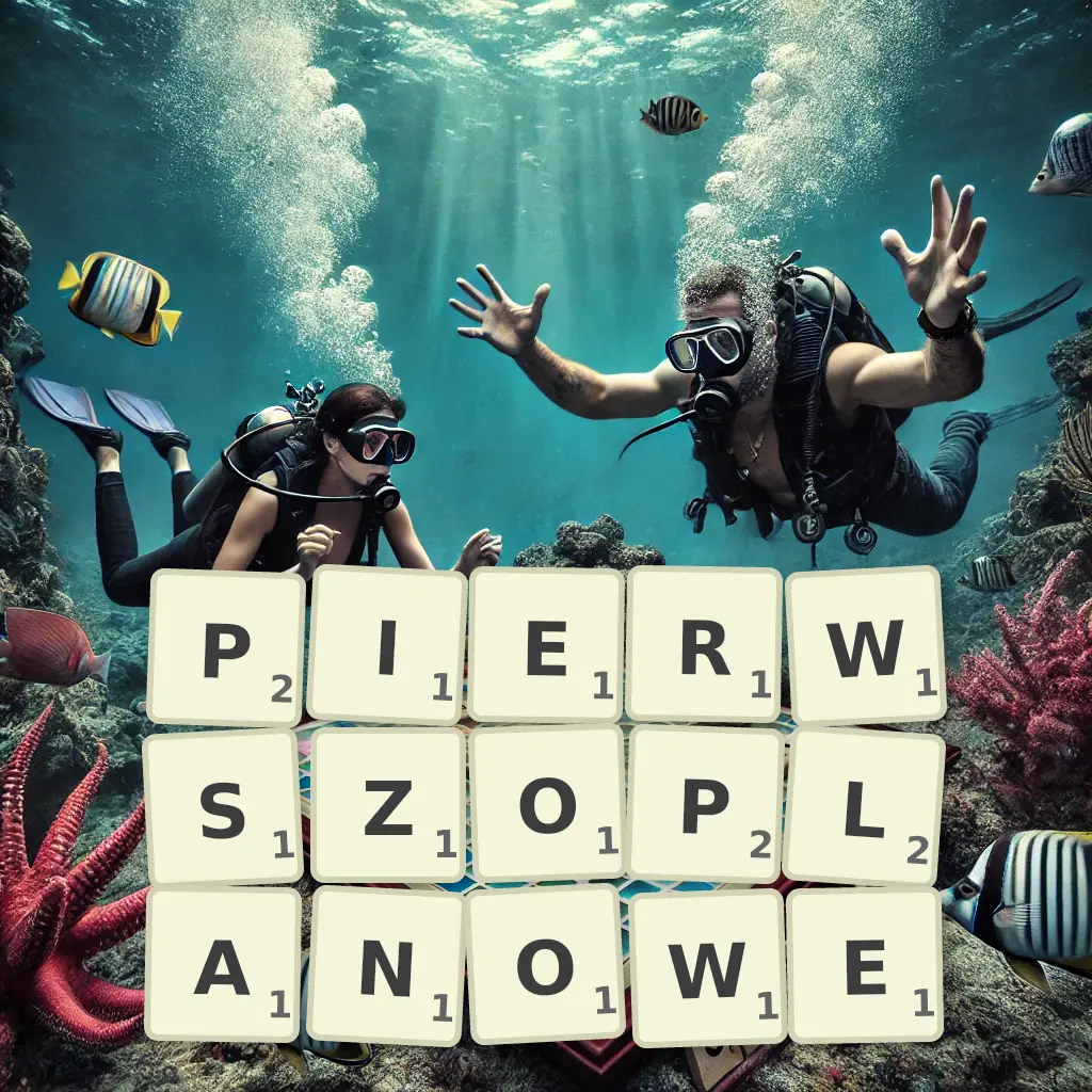 Słowa z liter PIERWSZOPLANOWE