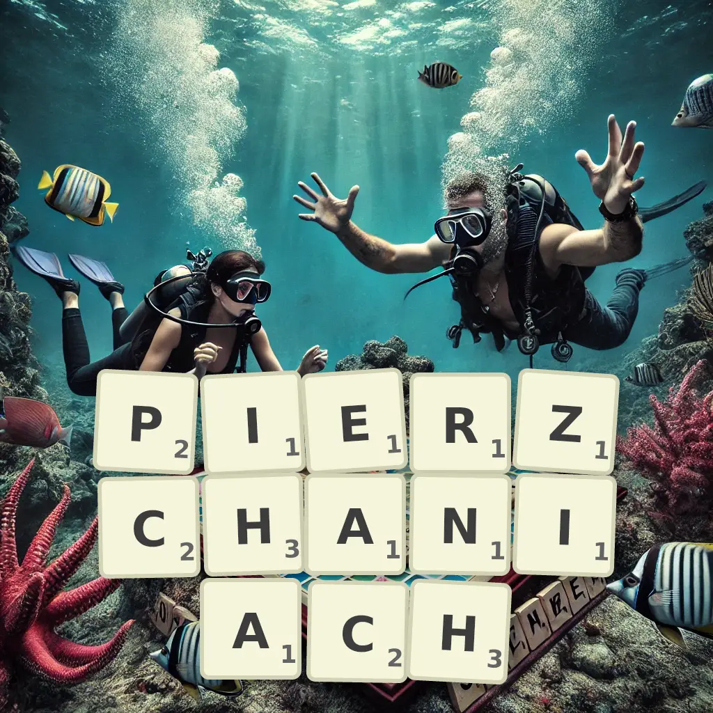Słowa z liter PIERZCHANIACH