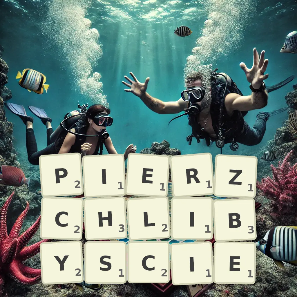 Słowa z liter PIERZCHLIBYŚCIE
