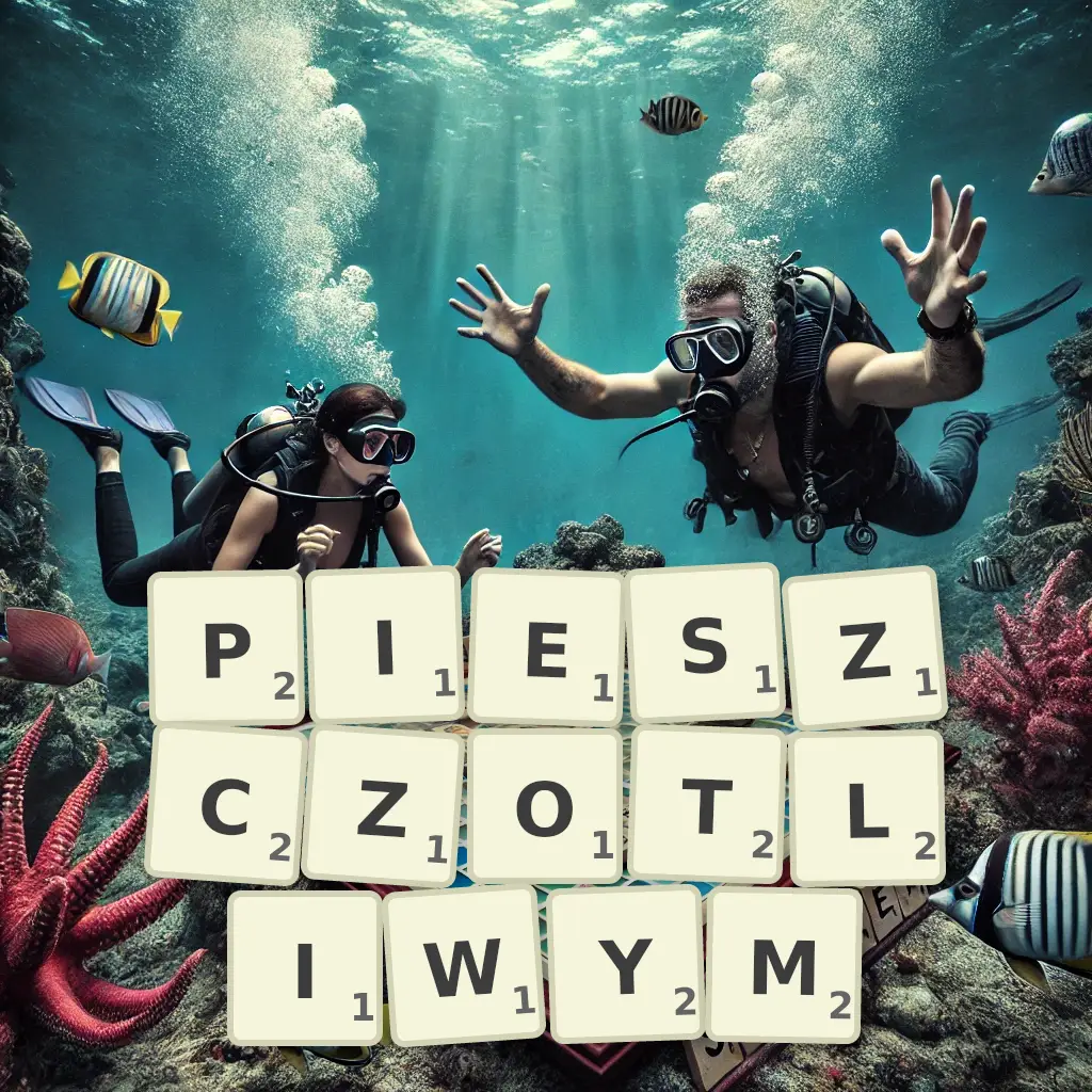 Słowa z liter PIESZCZOTLIWYM