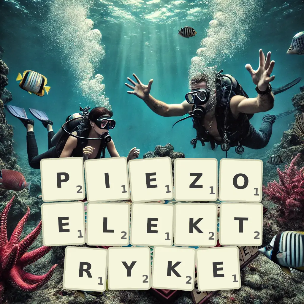 Słowa z liter PIEZOELEKTRYKĘ