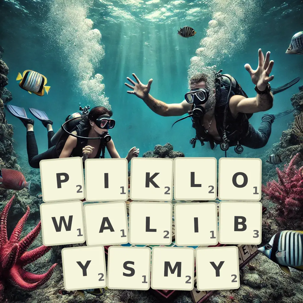 Słowa z liter PIKLOWALIBYŚMY